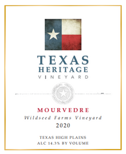 Texas Heritage Vineyard Mourvedre 2021