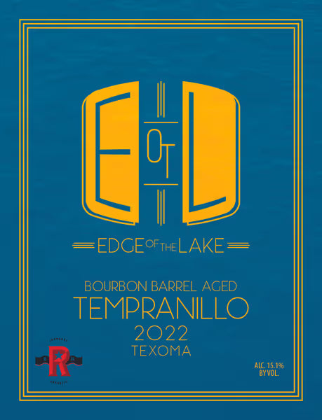 Edge of the Lake Vineyard Bourbon Barrel Tempranillo 2022