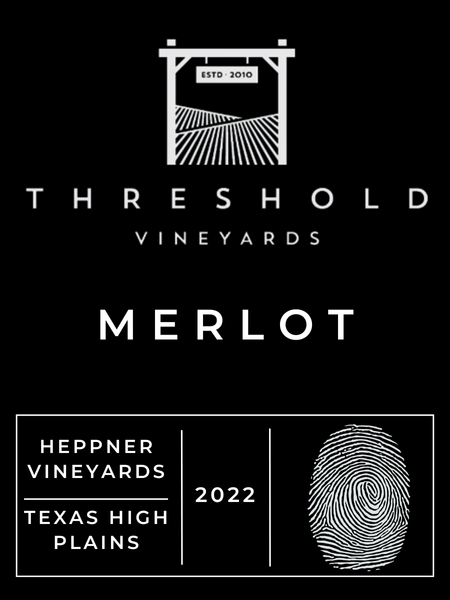 Threshold Vineyards Merlot 2022