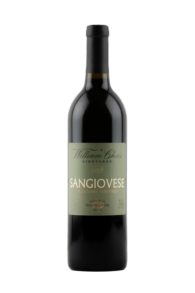 William Chris Wines Sangiovese 2022