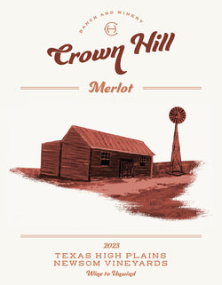 Crown Hill Winery Merlot 2023