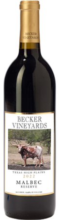 Becker Vineyards Malbec 2022