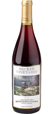 Becker Vineyards Montepulciano 2023