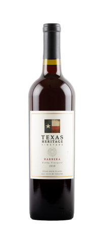 Texas Heritage Vineyard Barbera 2019