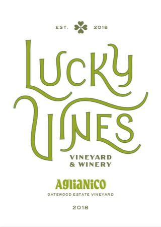 Lucky Vines Vineyard and Winery Aglianico 2018