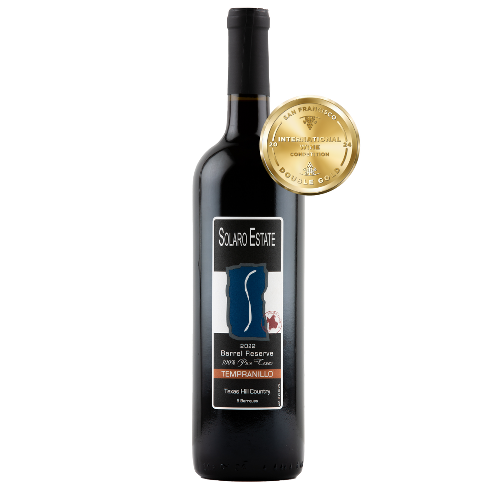 Solaro Estate Vineyards and WInery Tempranillo 2022