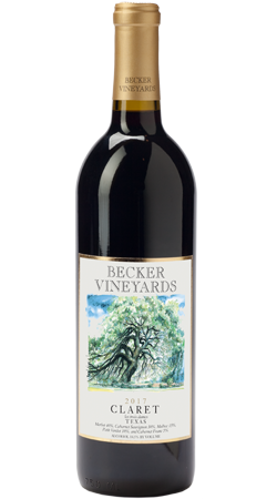 Becker Vineyards Les Trois Dames Claret 2018