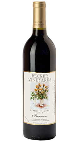 Becker Vineyards Primavera Le Quattro Stagione 2018 2018