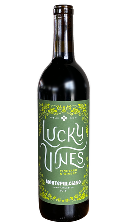 Lucky Vines Vineyard Montepulciano 2018