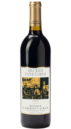 Becker Vineyards Cabernet Syrah Reserve 2019