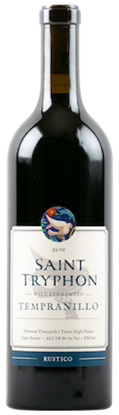 Saint Tryphon TEMPRANILLO Texas High Plains 2019