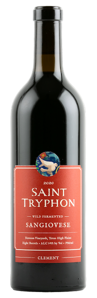 Saint Tryphon Sangiovese Texas High Plains 2020