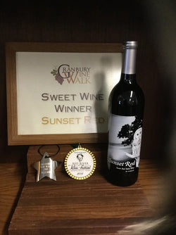 Brushy Creek Vineyards Sunset Red Sweet Red Table Wine NV