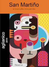 San Martino Winery and Vineyards Aglianico Reserve 2014