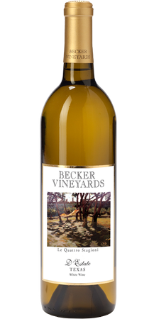 Becker Vineyards D Estate White Blend 2022