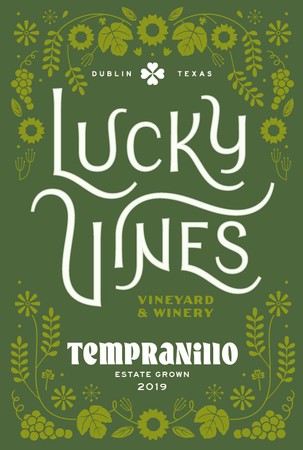 Lucky Vines Vineyard and Winery Tempranillo 2019