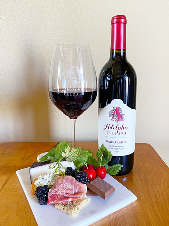 Adelphos Cellars Scarlet Letter Red Blend 2019
