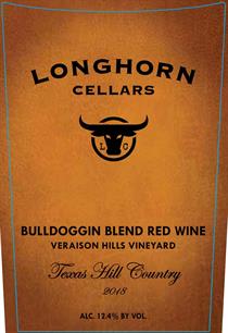 Longhorn Cellars Bulldoggin Blend 2018