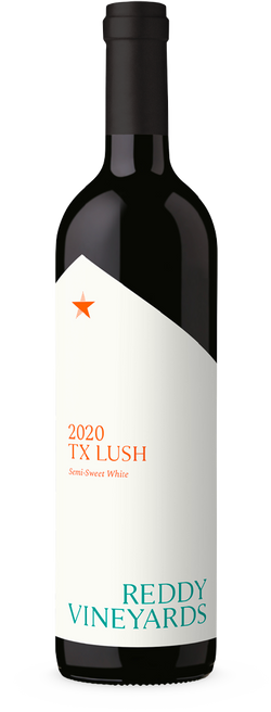 Reddy Vineyards TX Lush Semi Sweet White 2020