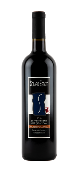 Solaro Estate Winery Barrel Reserve Montepulciano 2019