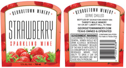 Georgetown Winery Sparkling Strawberry NV