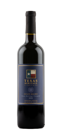 Texas Heritage Vineyard Estate Malbec 2020