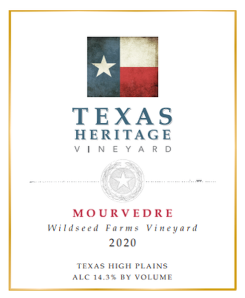 Texas Heritage Vineyard Mourvedre 2021