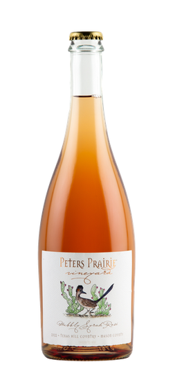 Peters Prairie Vineyard Bubbly Syrah Rose 2022