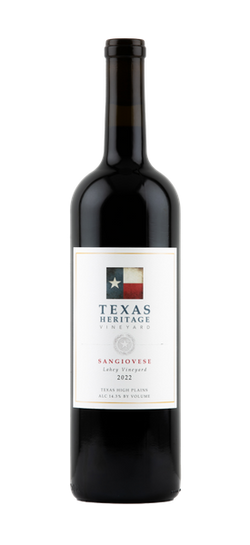 Texas Heritage Vineyard Sangiovese 2022