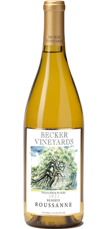 Becker Vineyards Reserve Roussanne 2021