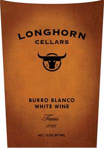 Longhorn Cellars Burro Blanco 2022