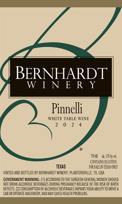 Bernhardt Winery Pinnelli 2024