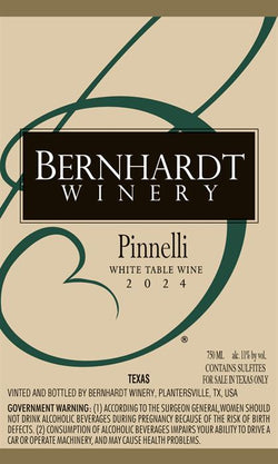 Bernhardt Winery Pinnelli 2024