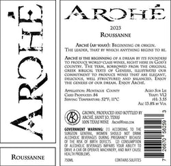 Arché Roussanne