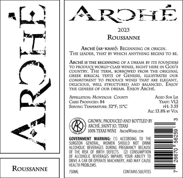 Arché Roussanne