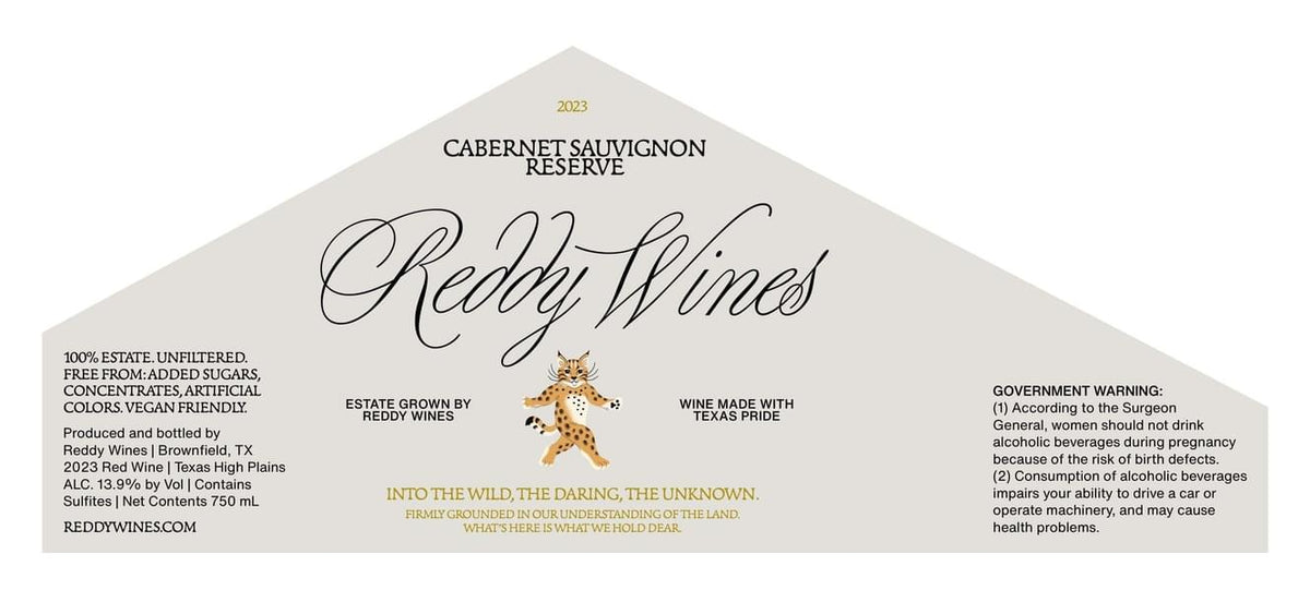Reddy Vineyards Cabernet Sauvignon Reserve