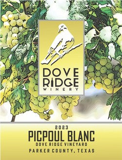 Dove Ridge Winery Picpoul Blanc 2023