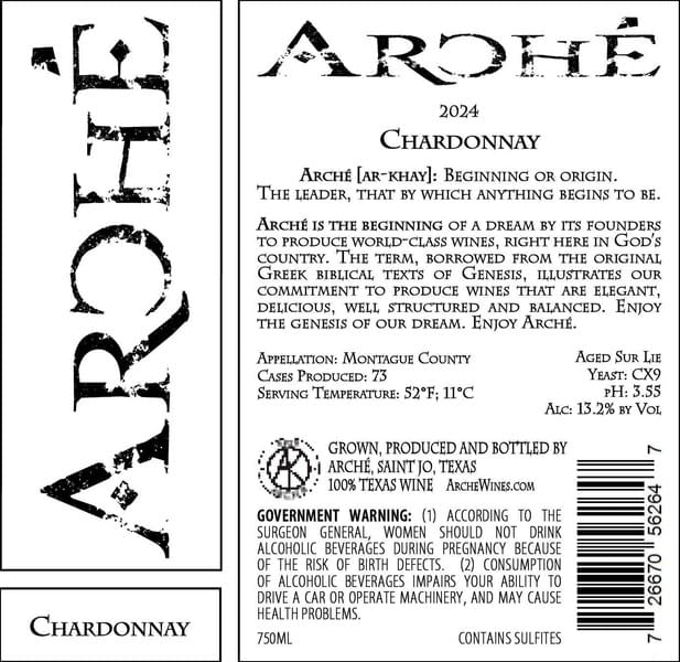 Arché Chardonnay 2024