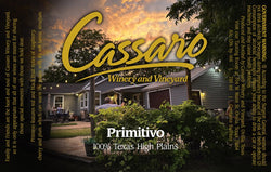 Cassaro Winery Cassaro Primitivo 2023