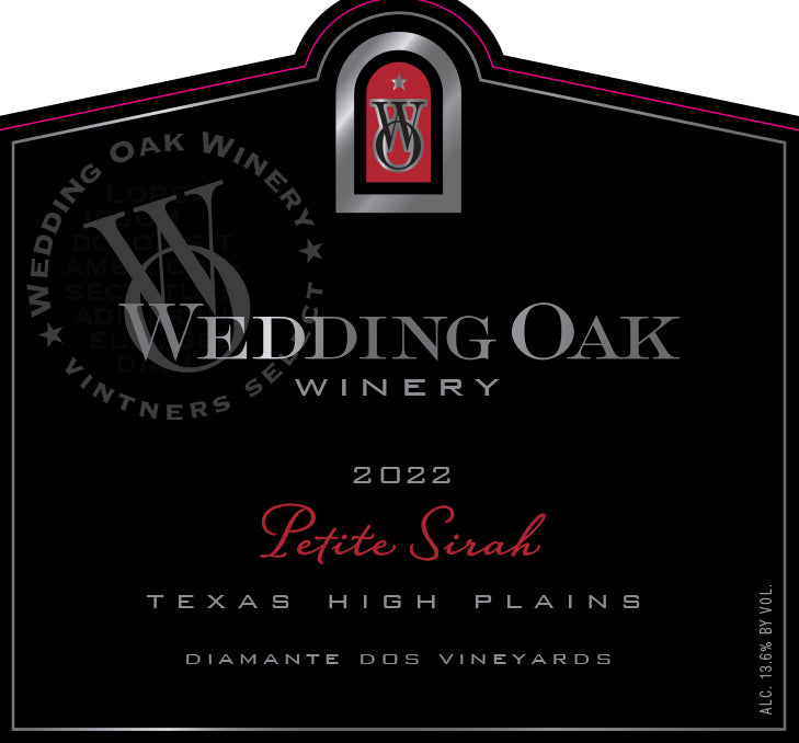 Wedding Oak Winery Petite Sirah 2022