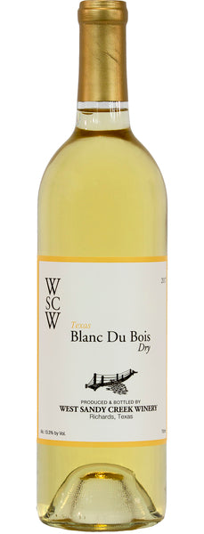 West Sandy Creek Winery Blanc Du Bois Dry 2017