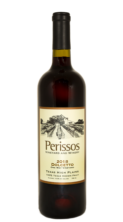 Perissos Vineyards and Winery Dolcetto 2018