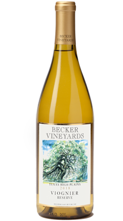 Becker Vineyards Viognier Reserve 2018
