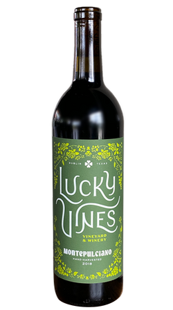 Lucky Vines Vineyard Montepulciano 2018
