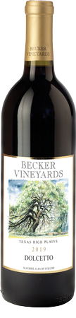 Becker Vineyards Dolcetto 2019