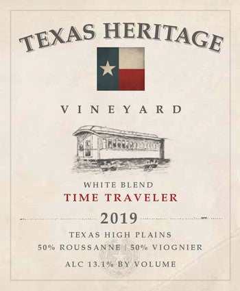 Texas Heritage Vineyard Time Traveler 2019