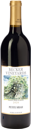 Becker Vineyards Petite Sirah 2020