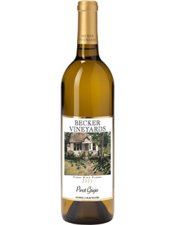 Becker Vineyards Pinot Grigio Texas High Plains 2021
