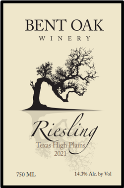 Bent Oak Winery Riesling 2021 2021