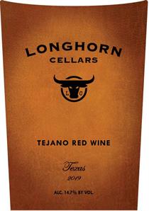 Longhorn Cellars Tejano Red Wine Texas 2019